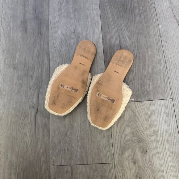 Fuzzy Abercrombie Mule Slippers - Picture 2 of 3
